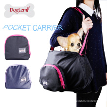 Portable Easy Pet Carrier Dog Cat sac à dos en plein air sac à main